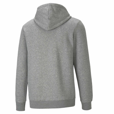 Puma Essential Big Logo Hoodie FL Sweatshirt à capuchon molletonné pour homme Gris