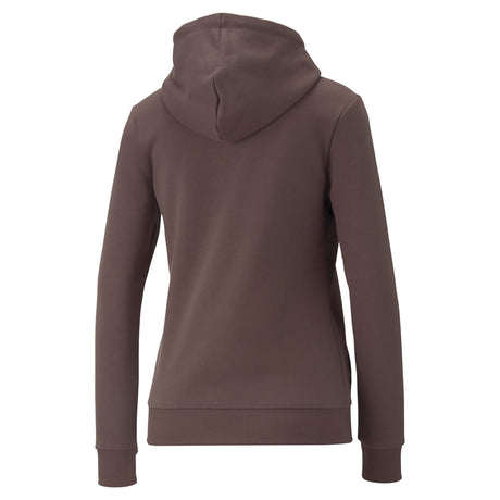 Puma Essential+ Embroidery Hoodie Fleece sweat à capuche femme dusty plum dos