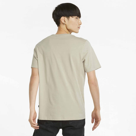 Puma t-shirt Essential Logo Tee pour homme - Putty