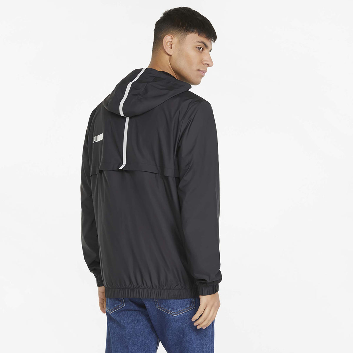 Puma essential rain hot sale jacket mens