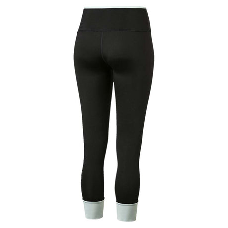 Puma Modern Sports Foldup leggings sport pour femme noir aqua dos