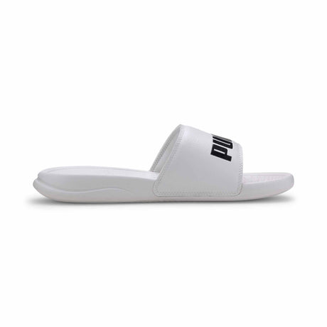 Puma Popcat 20 Sandales slides unisexe blanc vue de côté 2