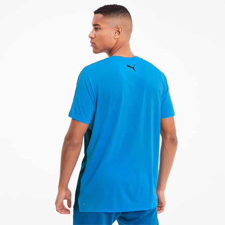 Puma train graphic t-shirt bleu homme dos live