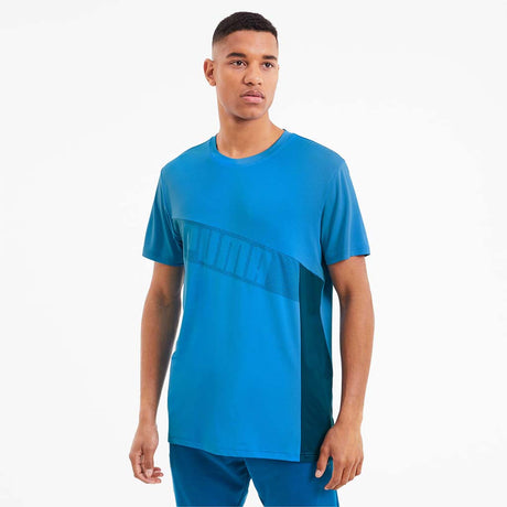 Puma train graphic t-shirt bleu homme live