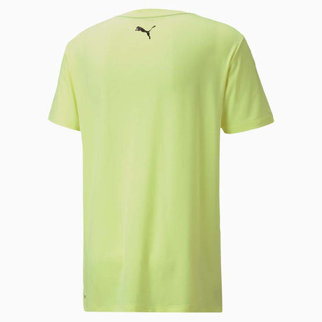 Puma train graphic t-shirt jaune homme dos