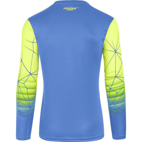 Reusch Match Pro soccer goalkeeper padded jersey blue rv