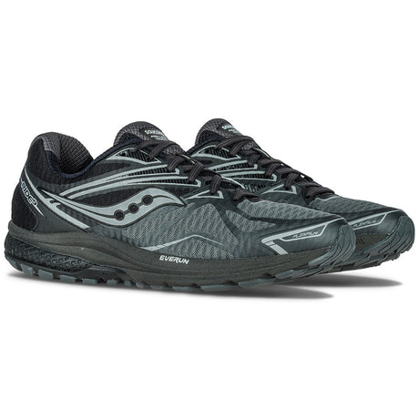 Saucony Ride 9 Reflex chaussure de course a pied homme paire