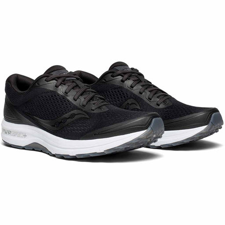 Saucony Clarion chaussure de course noir homme paire