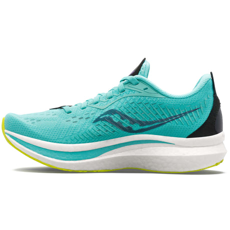 Saucony Endorphin Speed 2 Chaussures de course à pied pour femme lateral- Cool Mint Acid