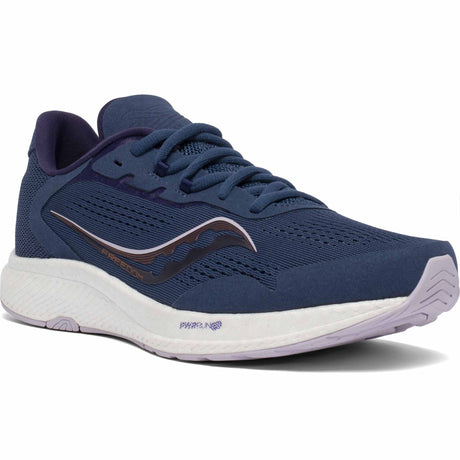 Saucony Freedom 4 Chaussures de course à pied femme Lilac angle