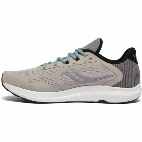 Saucony Freedom 4 chaussures de course à pied homme Stone/Alloy côté