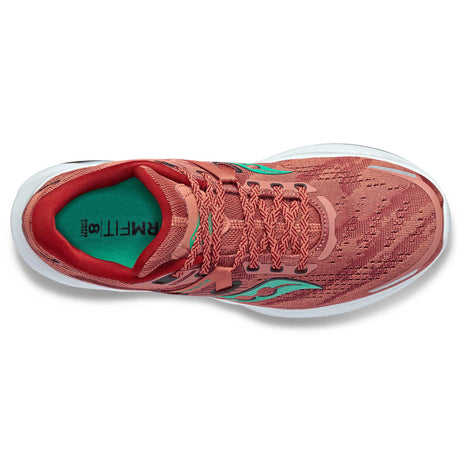 Saucony Guide 16 running de course femme empeigne- soot / sprig