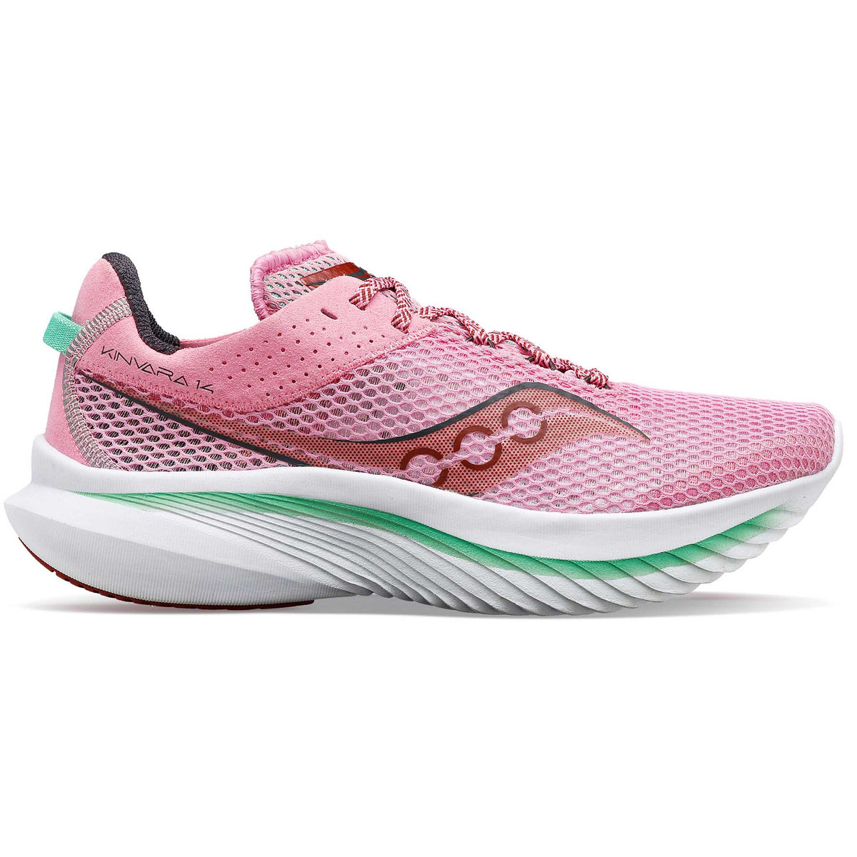 Pink sale saucony trainers