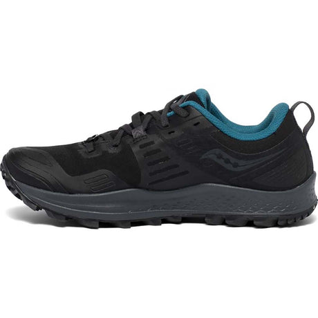 Saucony Peregrine 10 GTX femme noir marine lat