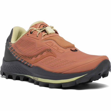 Saucony Peregrine 11 ST chaussure de course a pied trail femme angle