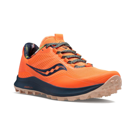 Saucony Peregrine 12 trail running histoires de feu de camp empeigne