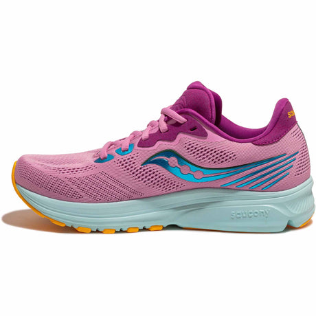 Saucony Ride 14 chaussures de course à pied femme Future Pink côté