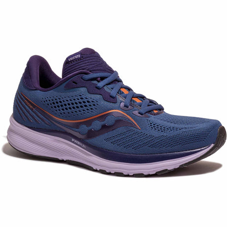 Saucony Ride 14 chaussures de course à pied femme Midnight Copper angle