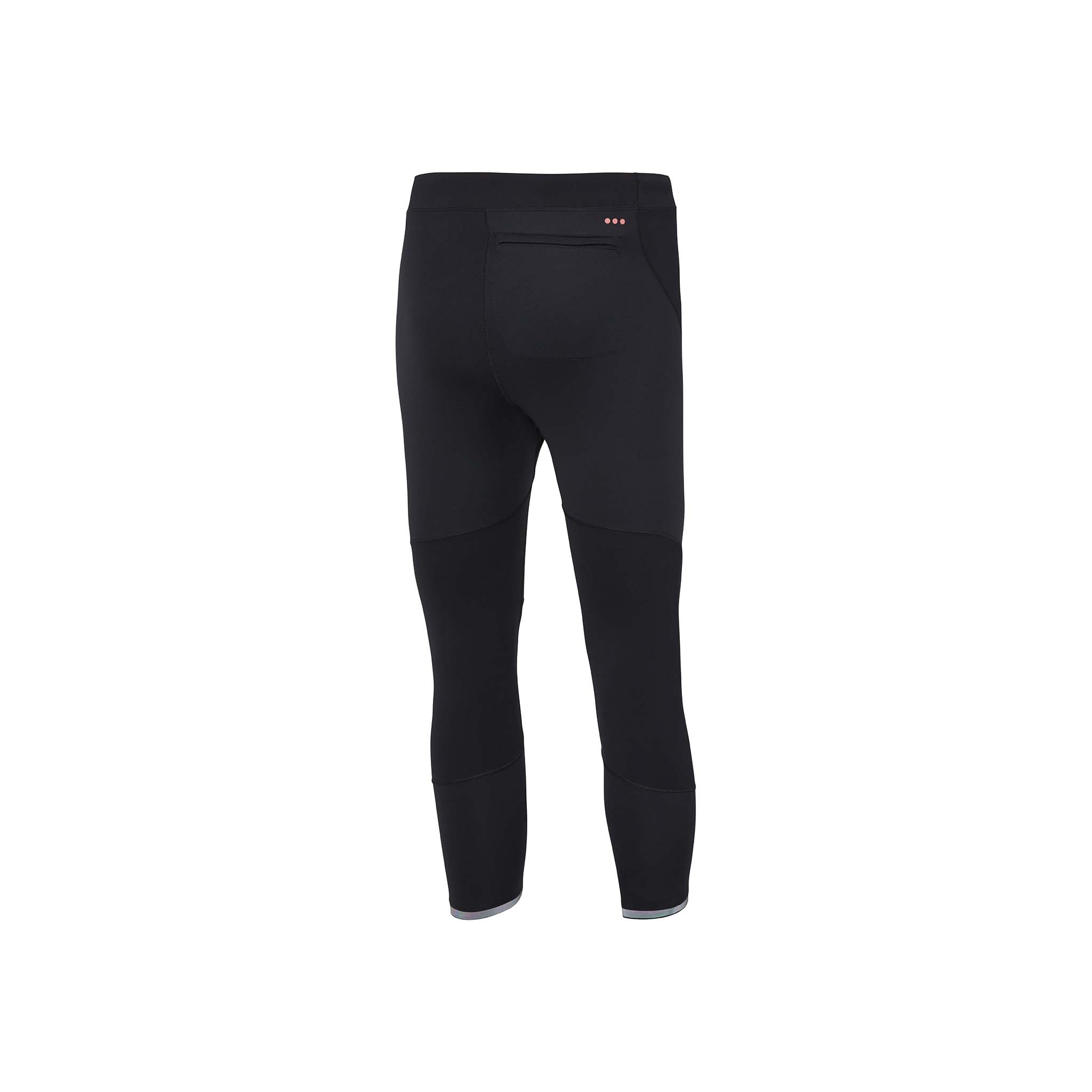 Saucony Time Trial Women's 3/4 Crop Tights - dark grey heather