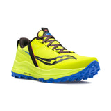 Saucony Xodus Ultra running de course a pied trail homme acid blue raz pointe