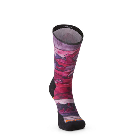 Smartwool Athlete Edition Run chaussettes de course à motif femme meadow mauve