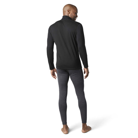 Smartwool Merino 250 Baselayer 1/4 Zip noir homme dos