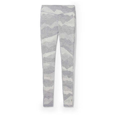 Smartwool Merino 250 caleçon long à motif light grey mountain scape femme