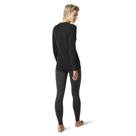 Smartwool Merino 250 baselayer chandail de base noir pour femme dos