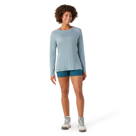 Smartwool Merino Sport 120 chandail à manches longues femme plomb face