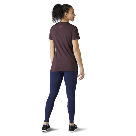 Smartwool Merino Sport 150 T-shirt manches courtes woodsmoke femme dos