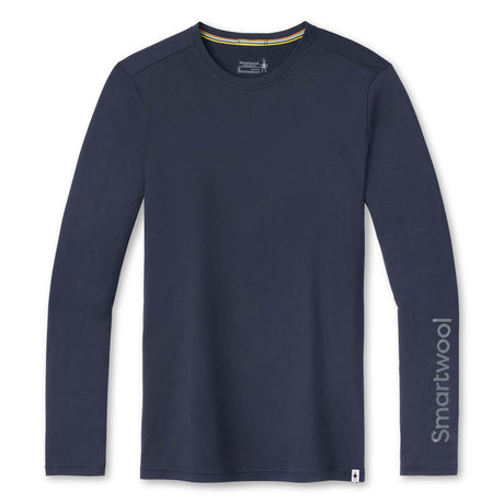 Smartwool Merino Sport 150 chandail deep navy à logo à manches longues homme