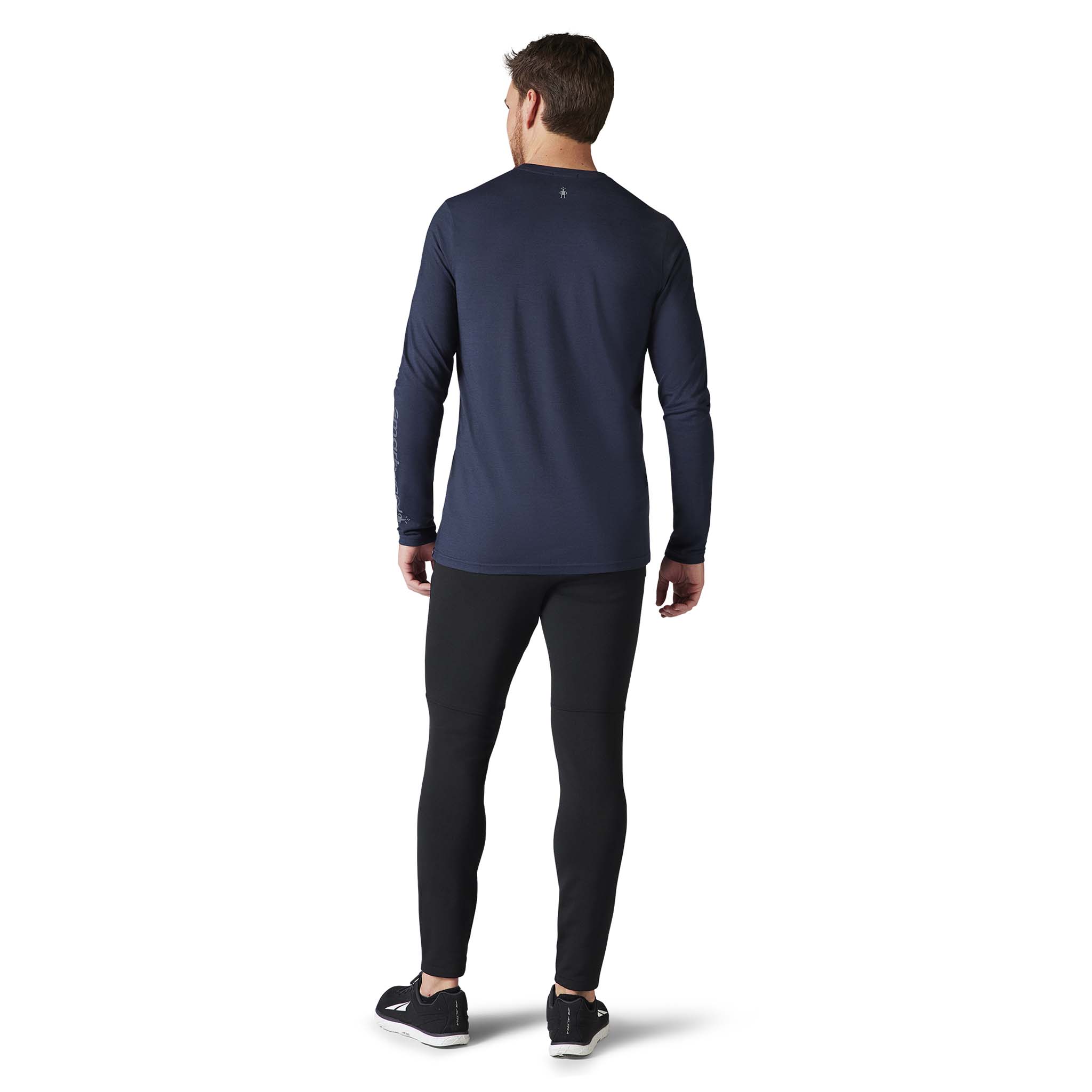 Smartwool Men s Merino Sport 150 Logo Long Sleeve Graphic T shirt