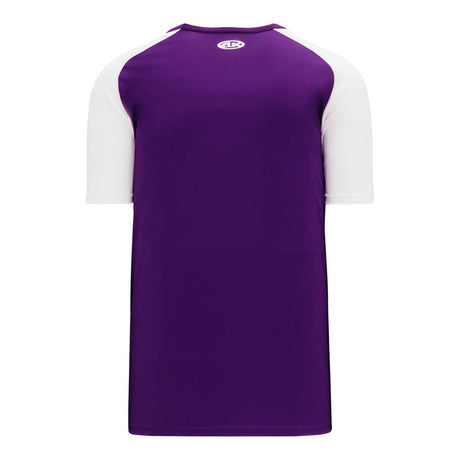 Athletic Knit S1375 chandail de soccer - Mauve / Blanc Dos