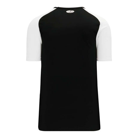 Athletic Knit S1375 chandail de soccer - Noir / Blanc Dos