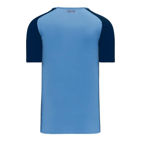 Athletic Knit S1375 chandail de soccer - Bleu Pâle / Bleu Marine Dos