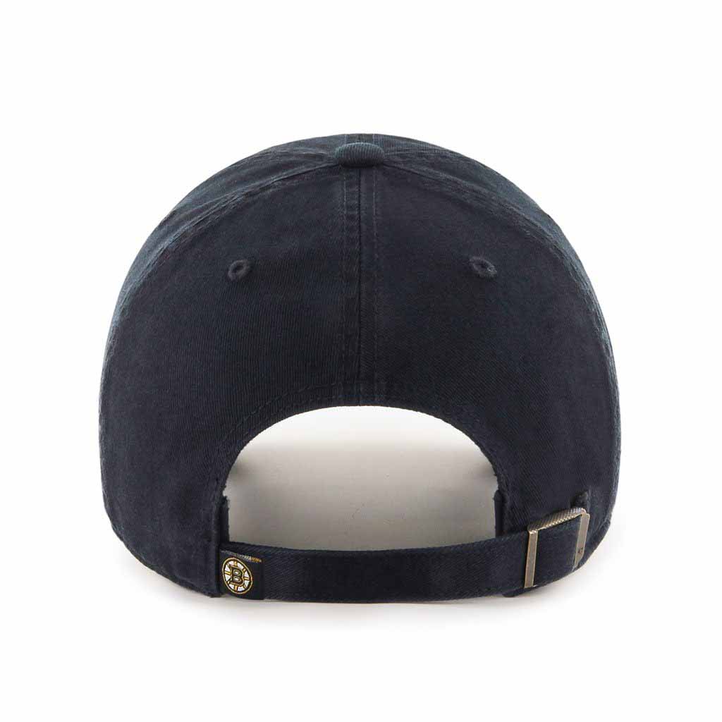 casquette-47-brand-bruins-noir-dosCasquettes Bruins de Boston LNH '47 Brand Clean Up attache