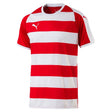 Puma Liga Hooped chandail de soccer rouge et blanc