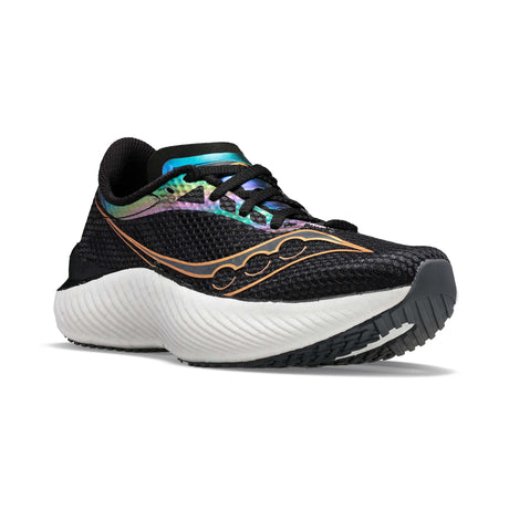 Saucony Endorphin Pro 3 running black goldstruck femme pointe